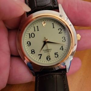 Diamond Quartz Watch